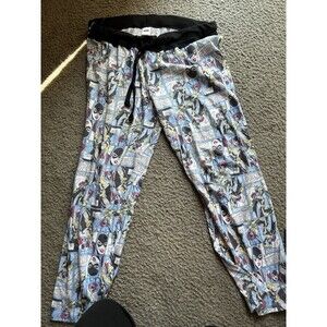 Batman Women’s Batgirl Sleep Pants Capri LARGE